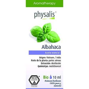 ESENCIA ALBAHACA 10ml. BIO is een multifunctionele oplossing met een breed toepassingsgebied. Het laat zich regelmatig gebruiken, afgestemd op persoonlijke voorkeur. De inhoud bedraagt 10 ml De samen