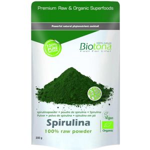 Biotona Spirulina raw powder bio 200 gram