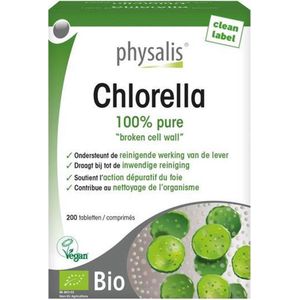 Physalis Chlorella bio 200 tabletten