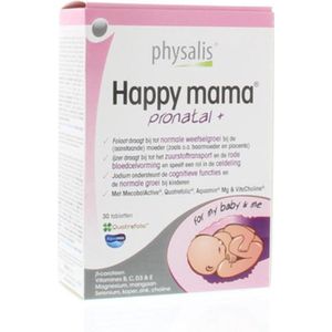 Physalis Pronatal + happy mama 30 tabletten
