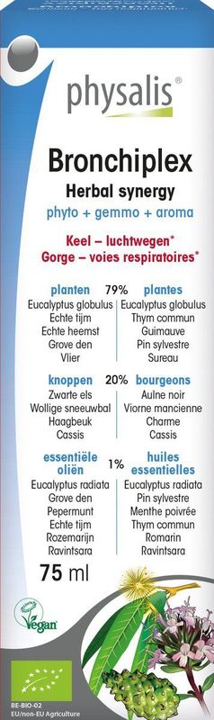 Physalis - Bronchiplex Bio - Weerstandverhoger - Natuurlijke Ingrediënten