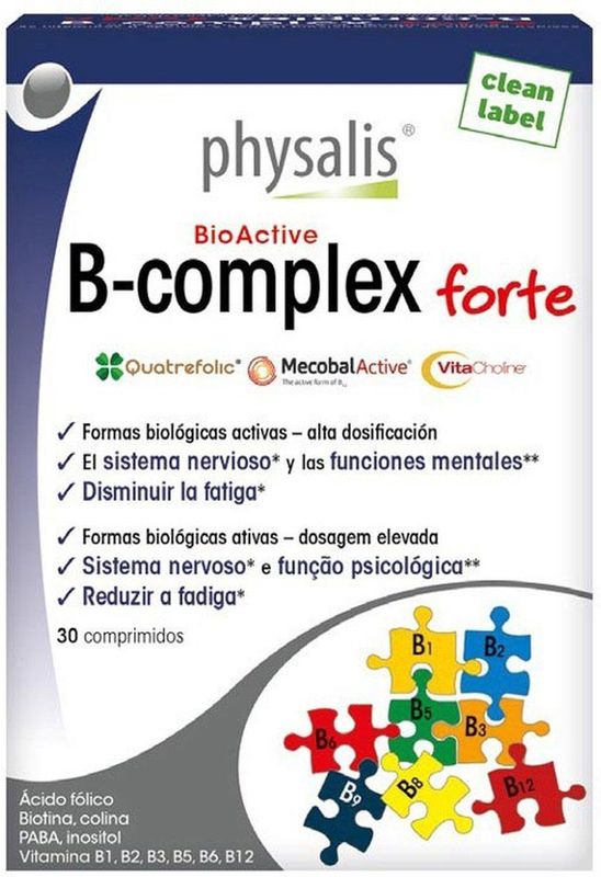 Physalis BioActive B-complex Forte Tabletten