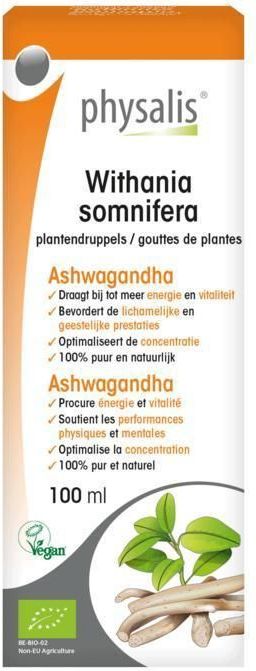 Physalis - Withania Somnifera - Voedingssupplement - Bio - 30ml