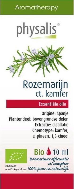 Essentiële Olie - Rozemarijn ct. Kamfer - 100ml - Natuurlijke Ingrediënten