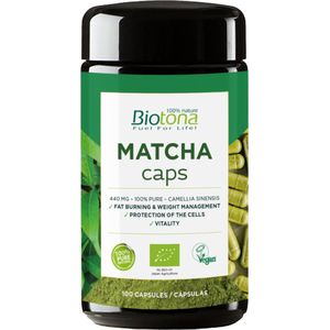 Biotona Matcha Caps 100 capsules
