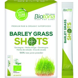 Biotona - Barley Grass - Shots - Groen - 1 à 2 Shots Per Dag