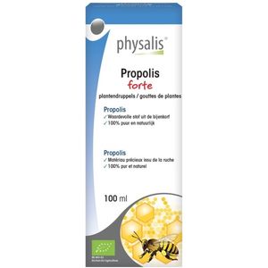 Physalis - Propolis Forte - Druppels - Biologisch - Ondersteunt Natuurlijke Weerstand