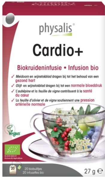 Physalis - Cardio+ - Biokruideninfusie - Zacht van Smaak