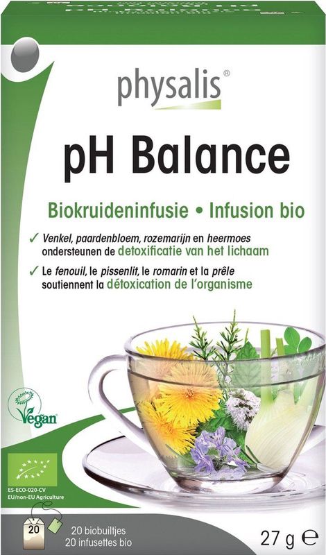 Physalis - pH Balance - Infusie - Bio - 20 Builtjes