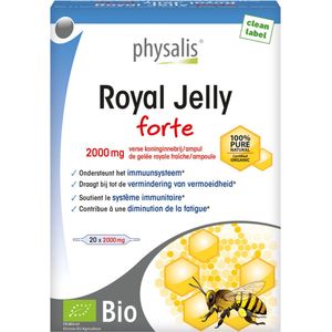 Physalis Royal jelly forte 10 milliliter 20 Ampul per dag