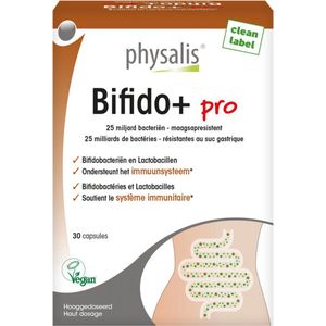 Bifido+ Pro Capsules - 25 Billion Bacteria - Met Vitamine D3 - Vegan