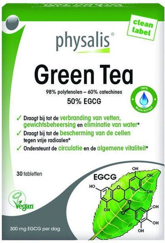 Groene Thee - Waterextract - 98% Polyfenolen - 60% Catechines
