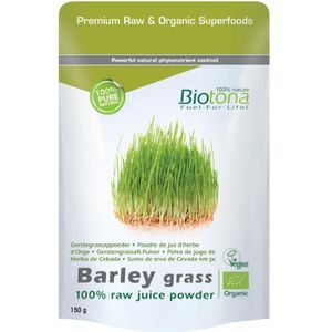 Biotona Barley Grass 100% raw Poeder 150g