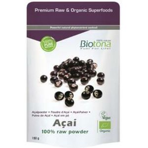 Biotona - Açaí Raw - Poeder - Donkerpaars - Biologisch