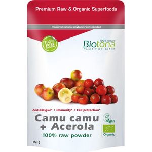 Biotona - Camu Camu + Acerola Poeder - 100% Biologisch - 200g