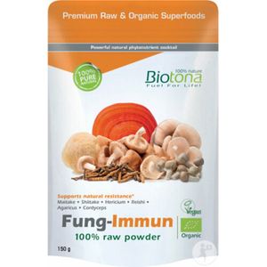 Biotona - Fung-Immun Raw - Natuurlijke Paddenstoelenpoeders