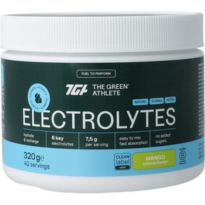 Green Athlete - Electrolytes - Mango - Voedingssupplement - 7,5 g per portie