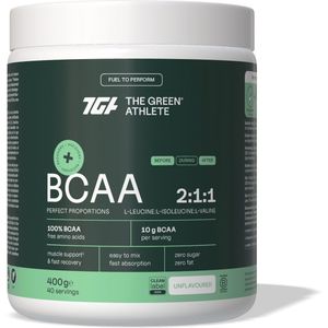 Green Athlete - BCAA - Aminozuren - 2:1:1 - 10 g per portie