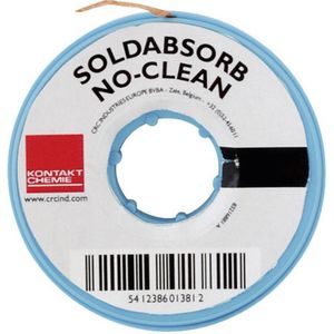 Kontakt Chemie SOLDABSORB Desoldeerdraad 1 stuk(s) Lengte 10 m Breedte 1.5 mm In vloeimiddel gedrenkt