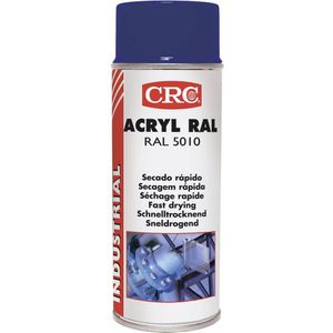 CRC 31068-AA Acryllak Gentiaan-blauw RAL-kleurcode 5010 400 ml