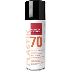 Kontakt Chemie - Plastik 70 - Spray - 200 ml - Bescherming tegen Vocht en Oxidatie