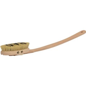 Badborstel Hout | Rugborstel Hout met Zachte Haren en Afneembare Steel