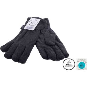 P&T Handschoenen Kinderen - Fleece + Thinsulate - Grijs