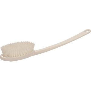 Badborstel - Rugborstel Kunststof - Nylon Borstelhaar - Wit