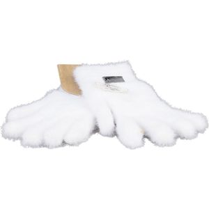 Antonio Dames Handschoenen Super Soft - Dubbel Gevoerd - Wit