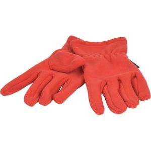 P&T Handschoenen Kinderen - Micro Fleece - Oranje - 5-6j