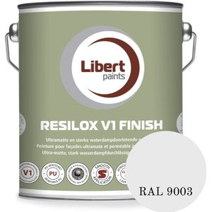 Libert - Resilox V1 Finish - Gevelverf - 10L - RAL9003