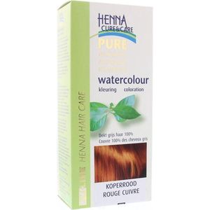 Watercolour - Koperrood - Hennakleuring - Natuurlijke Conditioner