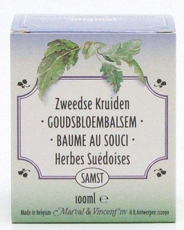 Marval & Vincent - Goudsbloem Balsem - Voetencrème - 100ml - Hydraterend
