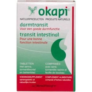 Marval & Vincent - Darmtransit Tabletten - 60 Stuks - Natuurlijke Voedingssupplementen