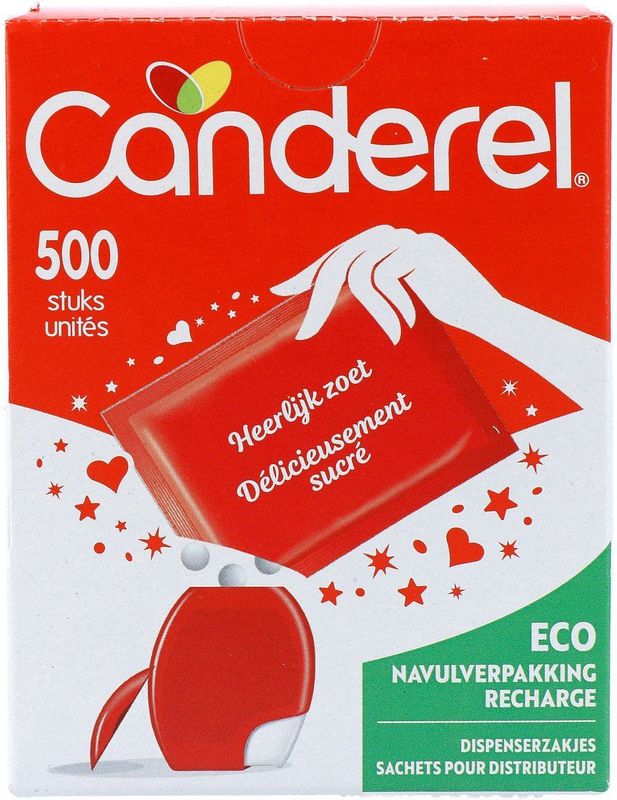 Canderel - Zoetjes - Navulverpakking - 500 Tabletten