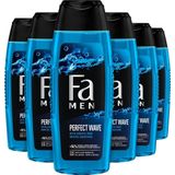 Fa Men - Perfect Wave - Douchegel - Voordeelverpakking - 6 x 250 ml