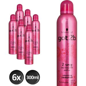 Got2B 2 Sexy Hairspray x6