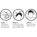 Got2b - Men - Chaotic Fibre Haar Gum - Haarstyling - Voordeelverpakking - 6 x 100 ml