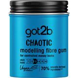 Got2b - Men - Chaotic Fibre Haar Gum - Haarstyling - Voordeelverpakking - 6 x 100 ml