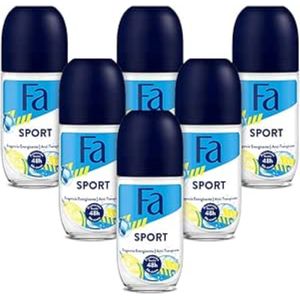 FA Deo Roller - Sport - Voordeelverpakking 6 x 50 ml