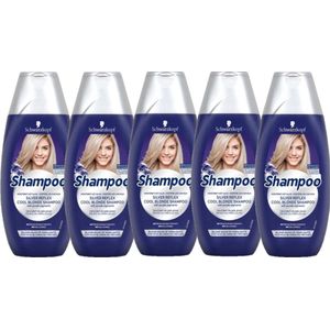 Schwarzkopf - Reflex Silver - Shampoo - 5x 250ml - Voordeelverpakking