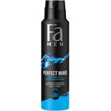 6x Fa deodorant spray Perfect Wave for Men (150 ml)