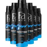 Fa - Men - Deodorant Spray - Perfect Wave - Vegan - 48 Uur Bescherming