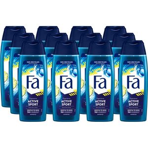 Fa - Unisex Sport - Douchegel - Groene Citroen - Vegan Formule