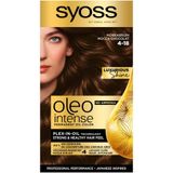 3x Syoss Oleo Intense Haarverf 4-18 Mokkabruin