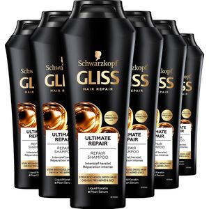 Schwarzkopf - Gliss Kur Ultimate Repair - Shampoo - 6x 250 ml