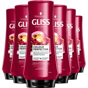 Gliss - Color Protect & Shine - Conditioner - Haarverzorging - Voordeelverpakking - 6 x 200 ml