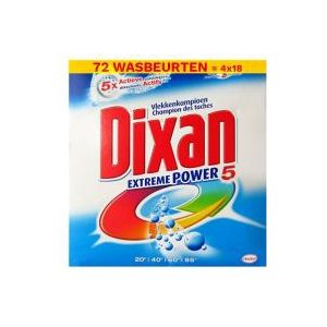 Dixan Powder Universal - 4x18WL 4.32kg - Waspoeder - Wasmiddel - Voordeelverpakking - Gekleurde Was