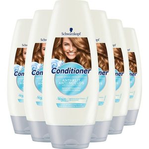 6x Schwarzkopf Anti-Klit Conditioner 250 ml