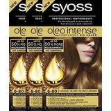 3x Syoss Oleo Intense Haarverf 6-80 Caramel Blond